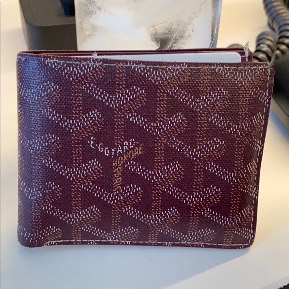 Goyard Red Wallet